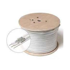 RG6 Hvit trippelskjermet