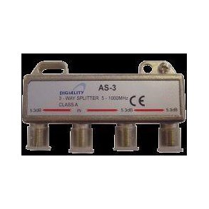3-veis splitter 5-1000 MHz