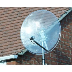 Glassfiber transparent parabol 65cm