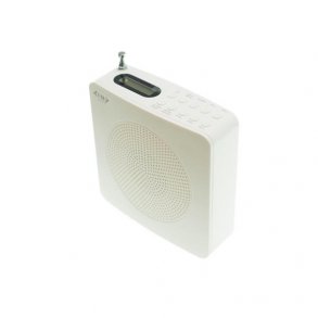 DAB/FM radio, hvit