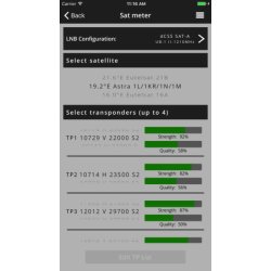 Satelitt installasjon og Management system Bluetooth